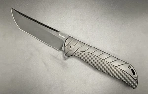 Reate K2 Tanto PVD M390 Coltelli Fresati a gradini Titanio - Foto 1 di 11