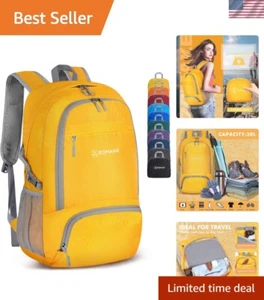 Packable Backpack 30L Nylon Water Resistant Lightweight Folding Daypack Travel - Picture 1 of 12