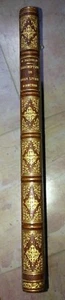 A. BACHELIN- DESCRIPTION DE 3 LIVRES D'HEURES RELIES ENSEMBLE 1867-1869 MAROQUIN - Picture 1 of 8