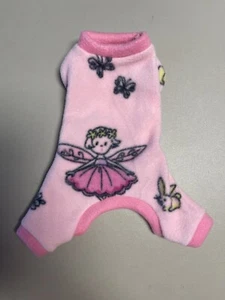 Dog Clothes  Fleece Pajamas Size :  4  PLUS XXXS - Picture 1 of 2