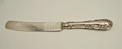 CUCHILLO INTERNACIONAL CON MANGO DE PLATA ESTERLINA 9 3/4” ROSA SALVAJE ROSALIND  Foto 1 de 4