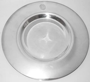 PETROSSIAN CAVIAR SILVER PLATED SERVING DISH PLATE TRAY FRANCE - Picture 1 of 4