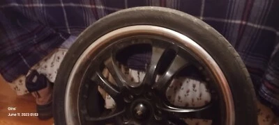 20 inch american racing Black rims - Image 1 of 4