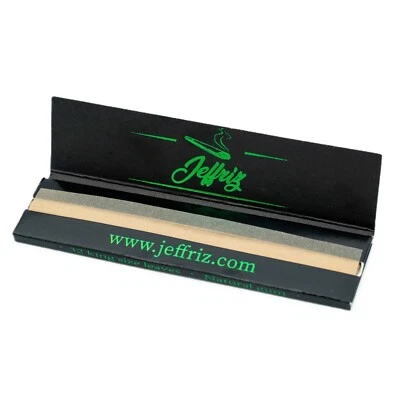 50 Carnet de Feuille à Rouler Slim Longue Non Blanchi JEFFRIZ ocb Rolling Paper