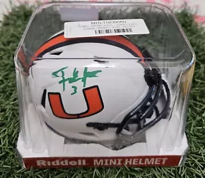 Frank Gore Miami Hurricanes Lunar Eclipse Mini Fanatics - Picture 1 of 5