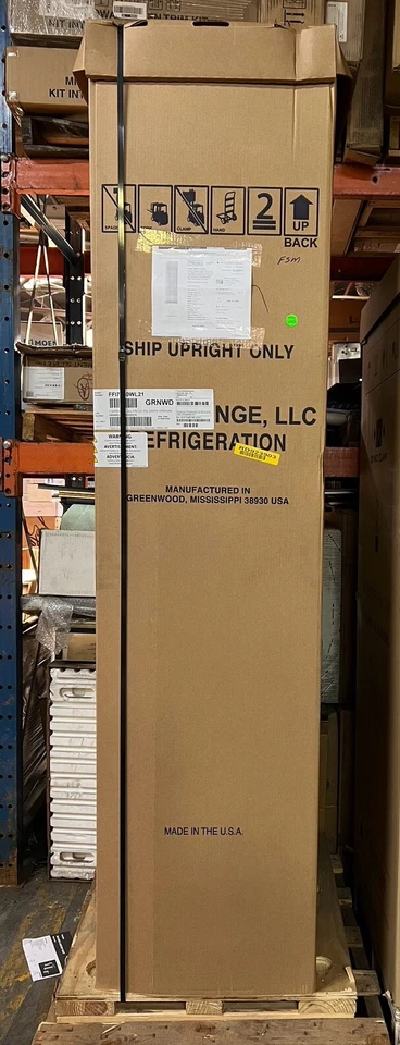 Columna congelador bisagra izquierda Viking FFI7180WL 18" - Listo para panel Foto 1 de 2