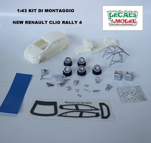 1:43 NEW RENAULT CLIO RALLY 4 - KIT DI MONTAGGIO - Foto 1 di 1