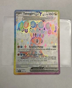 Pokemon Tatsugiri ex 226/191 Sv08: Surging Sparks Holo - Picture 1 of 3