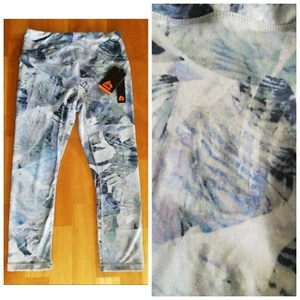 RBX Blue Abstract Print Women's Small High Waist Capri Yoga Pants Leggings $58 - Picture 1 of 7