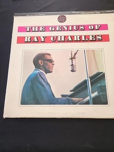 The genius of Ray Charles lp 1960 Atlantic 1312 VG+ Blues, Jazz, Standards - Picture 1 of 3