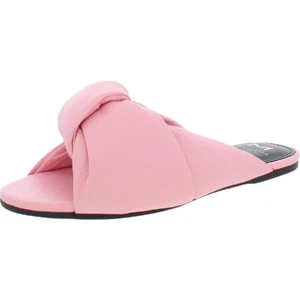 Marc Fisher Olgalia Women's Slip On Sandal Light Pink Leather Slides Size 7.5 M - Picture 1 of 6