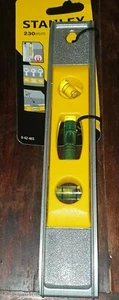 STANLEY 22cm ( 9in ) Magnetic Cast Aluminium Torpedo Level - Picture 1 of 4