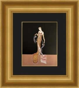 Erte Giulietta Custom Framed Print FREE SHIPPING - Picture 1 of 1