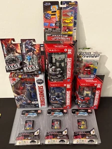 TRANSFORMERS LOT OF 11 – OPTIMUS, MEGATRON, SOUNDWAVE R.E.D. CYBERVERSE PREMIER - Picture 1 of 17