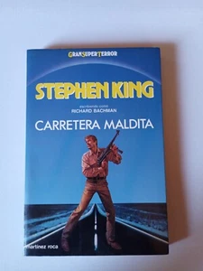 CURSED ROAD - RICHARD BACHMAN (Stephen King) 1987 Spanish Edition - Picture 1 of 4