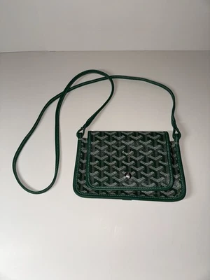 Authentic Goyard Goyardine Plumet Wallet On Strap/Clutch/Crossbody Green RARE!!! - Image 1 of 4