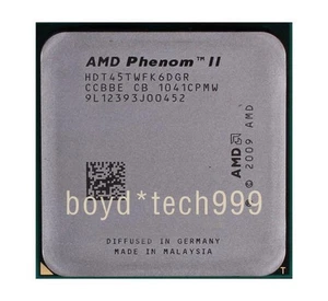 Procesador CPU AMD AMD Phenom II Socket AM3 X6-1035T X6-1045T X6-1055T X6-1065T - Imagen 1 de 11