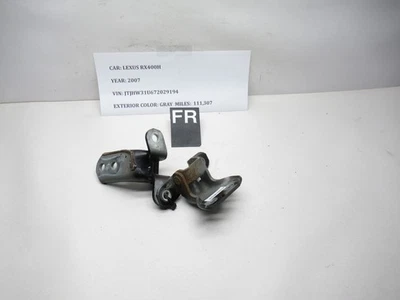 Lexus RX400h 2006-2008 bisagras de puerta superior e inferior delantera derecha A046694 OEM Foto 1 de 4