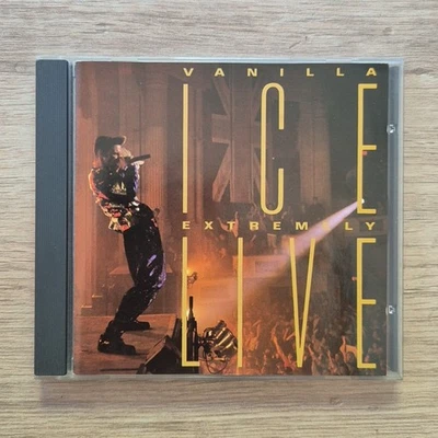 Álbum CD de rap/hip-hop Vanilla Ice 'Extremely Live' 1991 SBK Records Aust. Prensa Foto 1 de 4