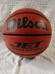 Wilson Jet Evolution Ball B0516 29.5 NBA Size 7 Game Ball Leather Indoor Used - Picture 1 of 6