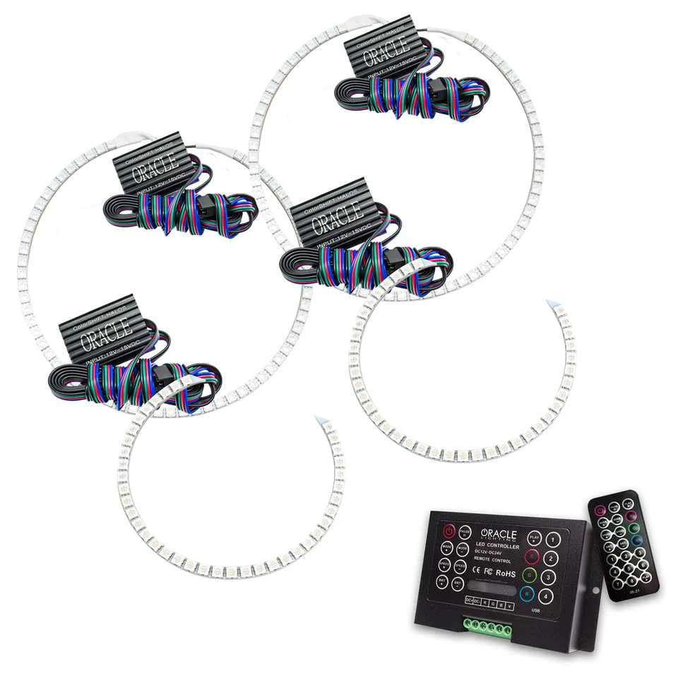 LED Halo Headlights Factory Surface Add On Custom Lights ColorSHIFT 2800-333 Foto 1 de 4