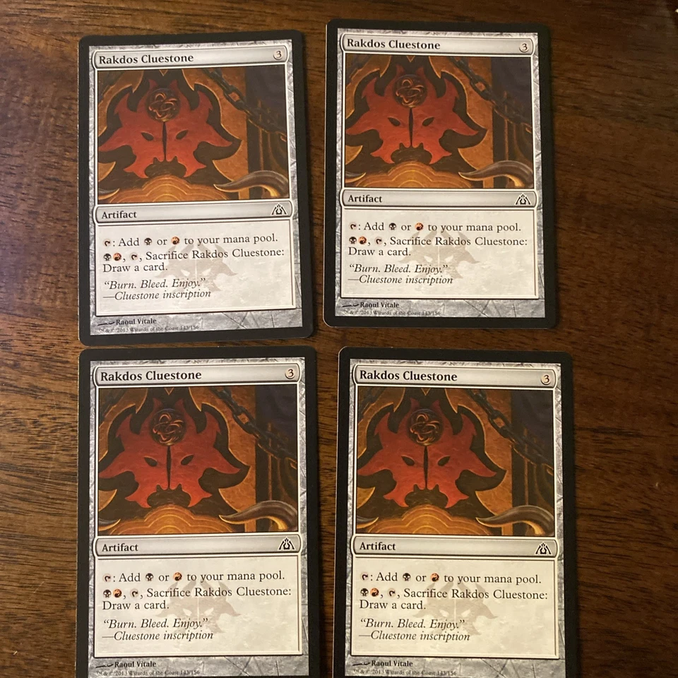 Rakdos Cluestone Dragon's Maze Regular X4 - Image 1 of 1