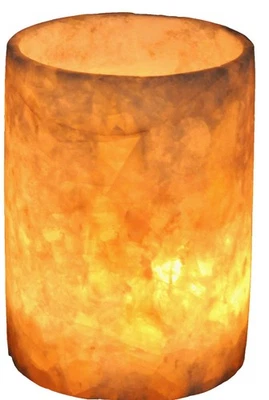 Candelabro individual de alabastro blanco - Tealight egipcio y velas votivas H... Foto 1 de 3