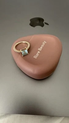 Judith Ripka Silver and Blue Topaz Ring size 7 - Image 1 of 4