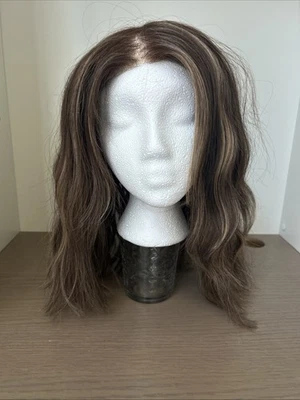 Парик ручной вязки Verona Estetica кружевной верх спереди карамельный Kiss длина отделки - Изображение 1 из 4