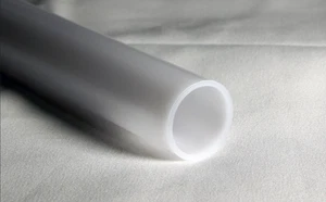 7/8" OD Translucent White Polycarbonate Tube (Thin Walled) 20 PACK - Picture 1 of 1