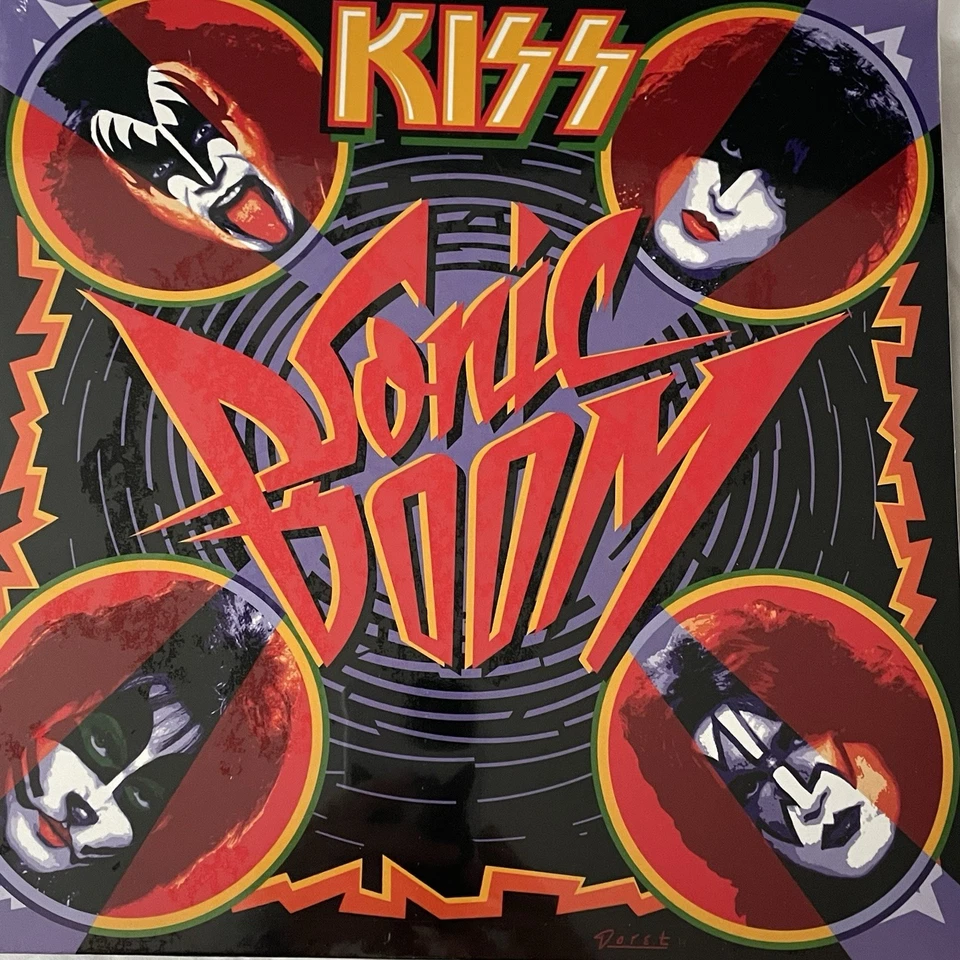 KISS - Sonic boom Rare Coloured Vinyl New & Sealed - Bild 1 von 4