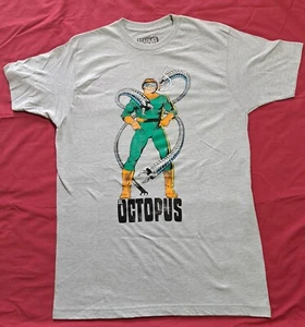 Doctor Octopus NEW Heather Grey Large Shirt Vintage Retro Character Art Marvel  - Picture 1 of 5