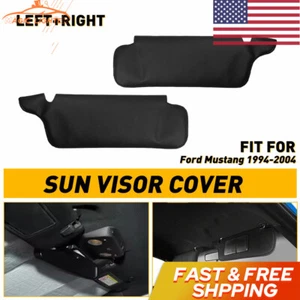 Sun Visor Replacement Cover Driver Passenger For 94-04 Ford Mustang Left right - Picture 1 of 16
