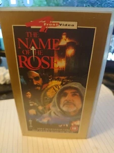 THE NAME OF THE ROSE - VHS - SEAN CONNERY - Picture 1 of 5