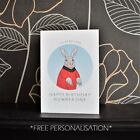 ?Picaardvark? Personalised Aardvark Animal Cute Funny LOL Birthday Greeting Card