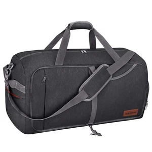 Canway 115L Travel Duffel Bag, Foldable Weekender Bag with Shoes Compartment ... - Picture 1 of 6