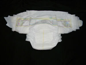 2 modified pampers swaddlers size(7) 35+Lbs with (double tabs)