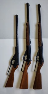 3 Vintage Daisy BB Gun Rifle Toy Wood Plastic Model 102, 95, 95 REG Lot - Picture 1 of 17