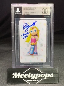 The Legend of Zelda individuell signierte Karte Patricia Summersett Auto BGS authentisch - Bild 1 von 2