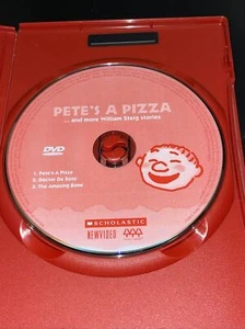 Scholastic Pete’s A Pizza Video Collection & More William Steig Stories DVD - Picture 1 of 4