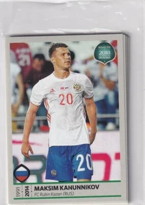 Panini Soccer Route Vers La Russie 2018 Autocollant N° 189 Maksim Kanunnikov - Imagen 1 de 1
