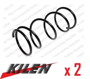 FRONT COIL SPRING PAIR KILEN FOR TOYOTA COROLLA 1.3 L 86 HP 1997-1999 24621 - Picture 1 of 4