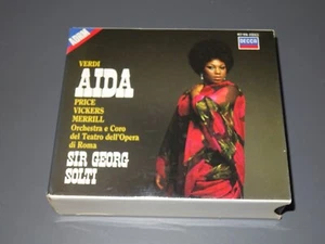 VERDI - AIDA: SIR GEORG SOLTI / DECCA 3-CD-BOX-SET (CD'S MINT-) - Bild 1 von 4