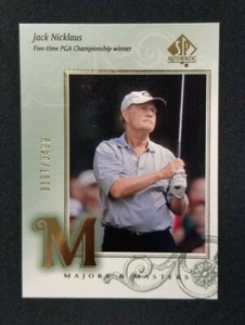 2002 Upper Deck SP AUTHENTIC Jack Nicklaus Majors & Masters #3167/3499 - Picture 1 of 1