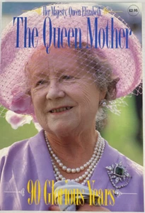 Her Majesty Queen Elizabeth The Queen Mother 90 Glorious Years Free Postage - Picture 1 of 3