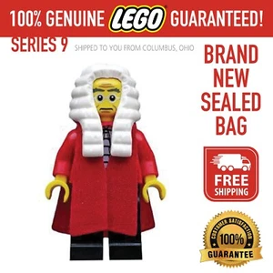Lego Minifig Series 9 - Judge - New Sealed Bag - Free Shipping - Picture 1 of 2