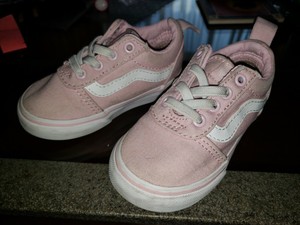 vans rosa bebe original