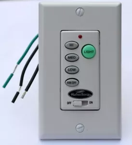 Harbor Breeze Universal Ceiling Fan & Light Wall Control Fan Receiver - Picture 1 of 1