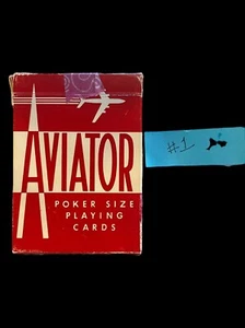 aviator playing cards vintage - Picture 1 of 3
