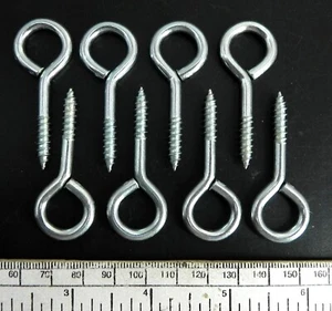 Schrauben Öse - Stahl verzinkt 50 mm - 8 Stück - Bild 1 von 2